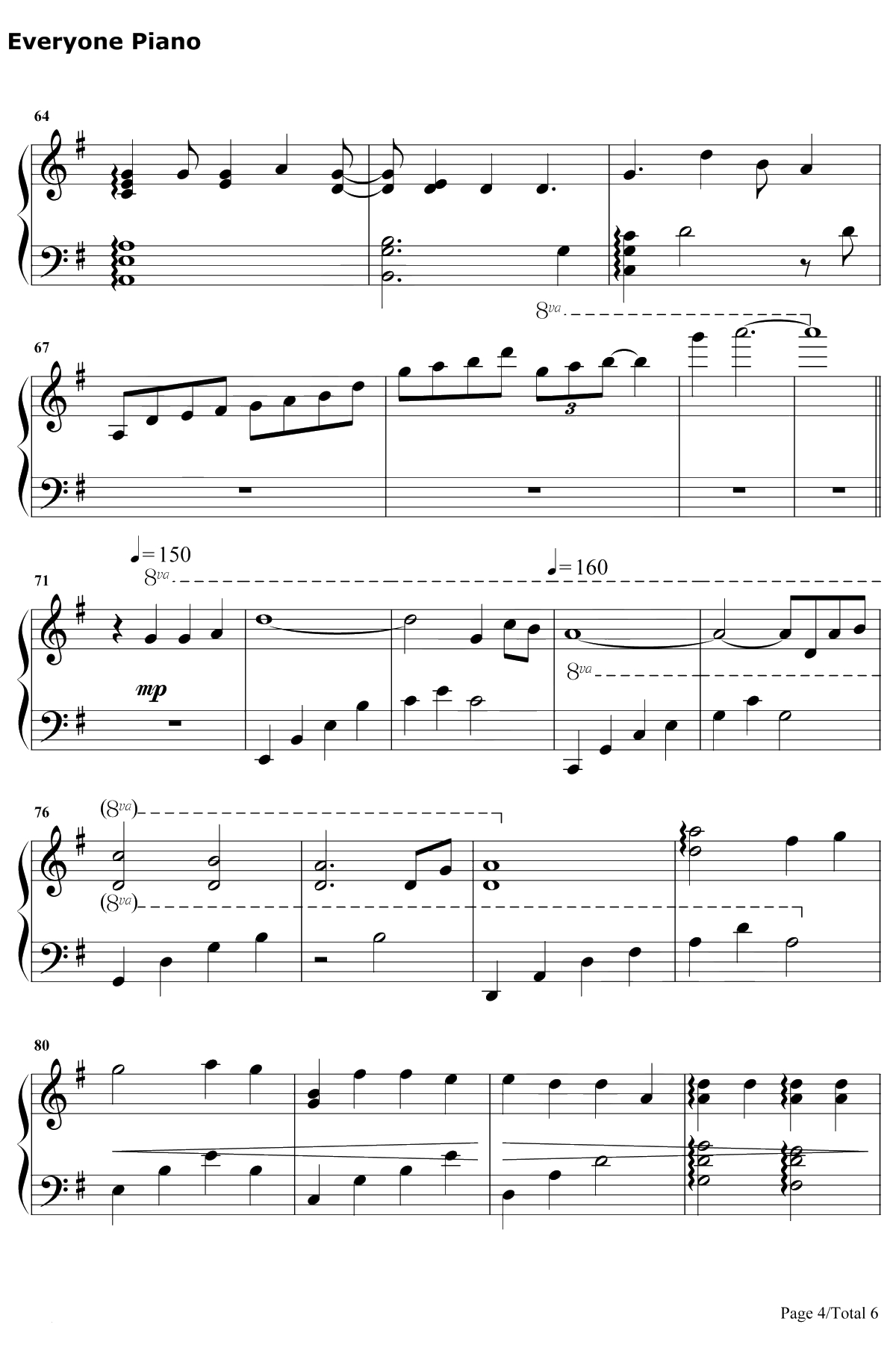 But You're Already Gone钢琴谱-Xeuphoria4