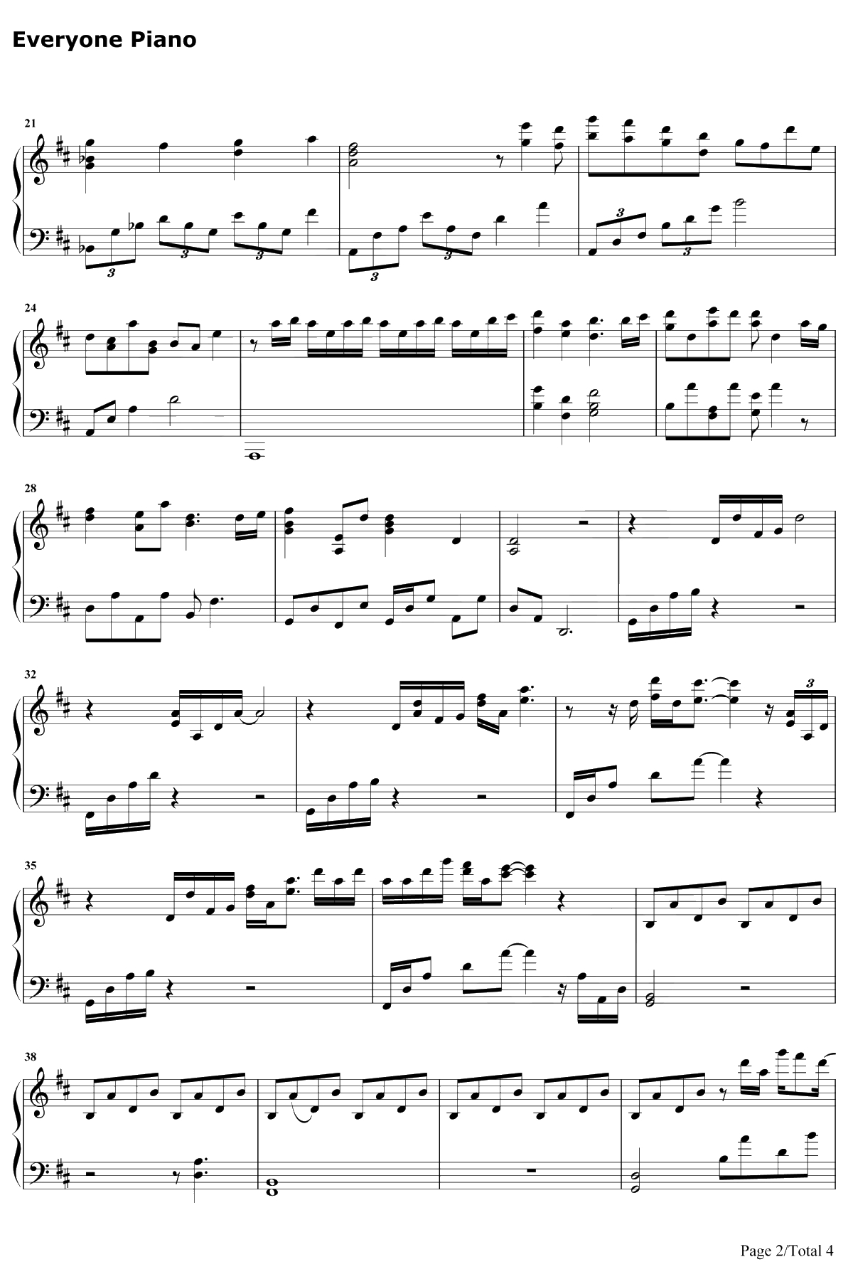 想い出は遠くの日々钢琴谱-天门-秒速5厘米OST2