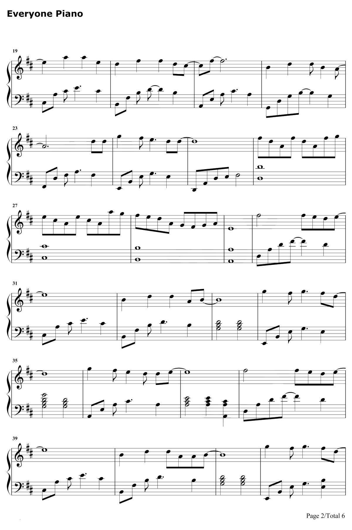 地铁等待钢琴谱-宋孟君-钢琴独奏版2