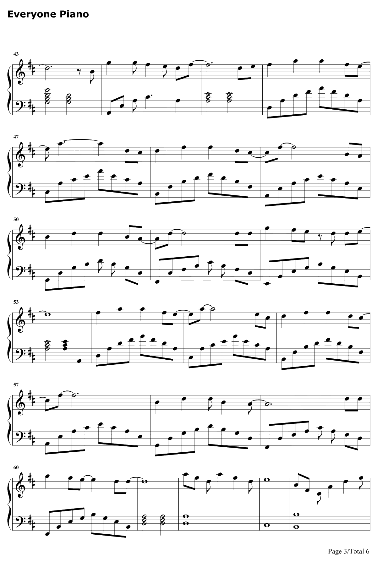 地铁等待钢琴谱-宋孟君-钢琴独奏版3