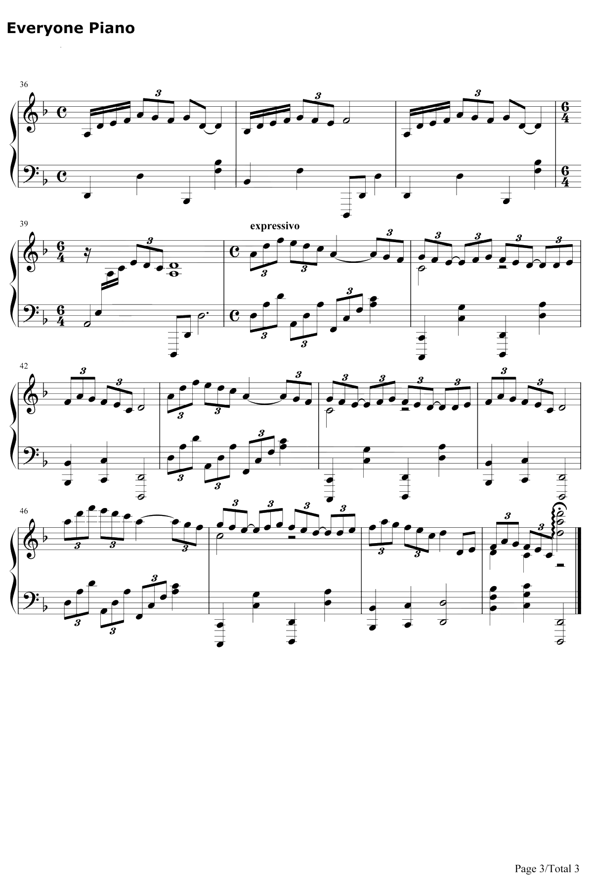 Atlantico钢琴谱-Roberto Cacciapaglia3