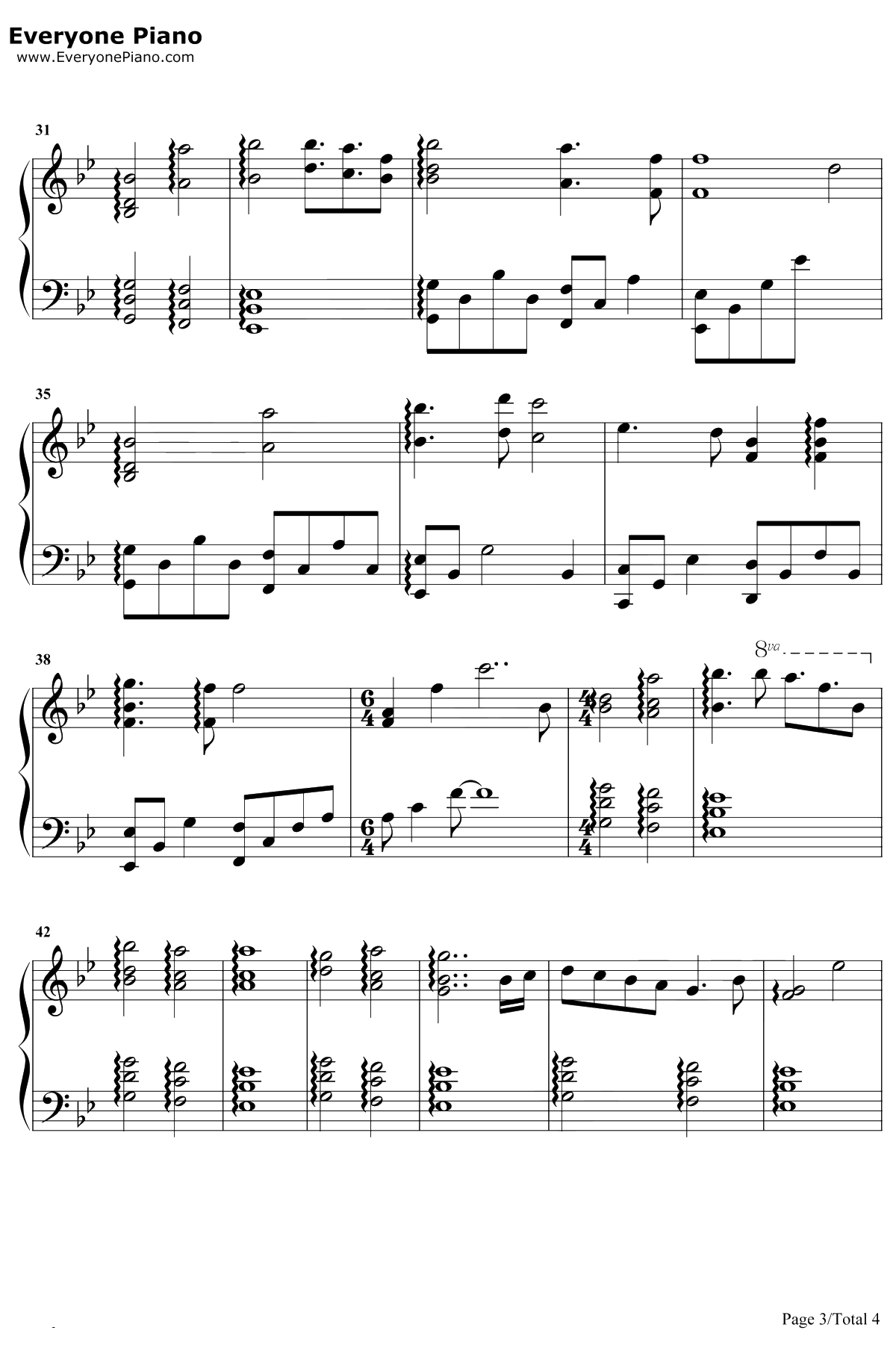 We Are All Kind of Weird Twisted and Drowning钢琴谱-Xeuphoria3