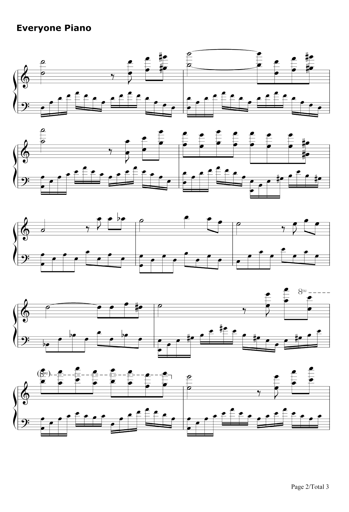 Speak Softly Love钢琴谱-AndyWilliams-教父TheGodfather主题曲2