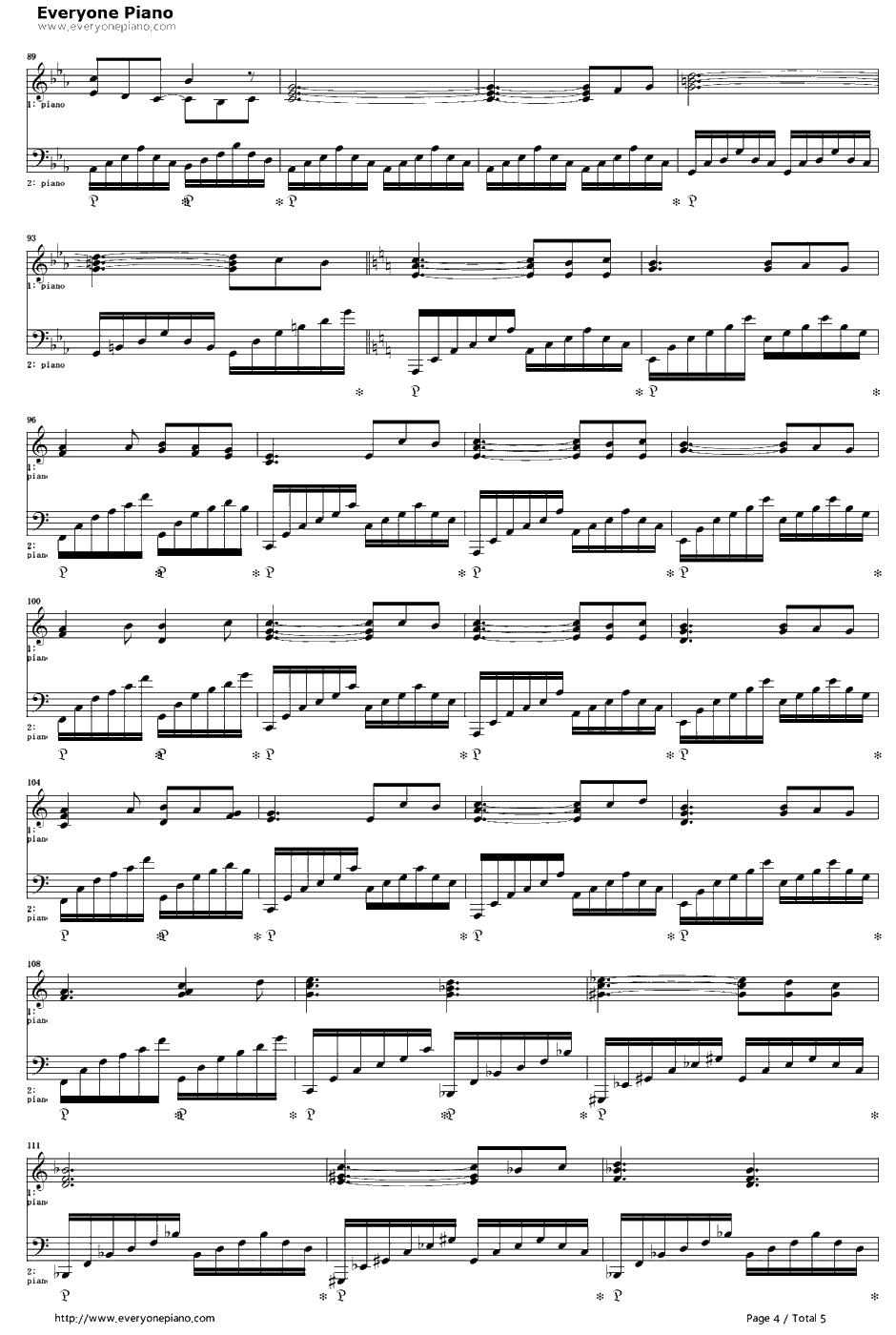 storia钢琴谱-Kalafina4