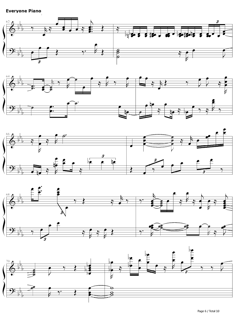 My Funny Valentine钢琴谱-RichardRodgers6