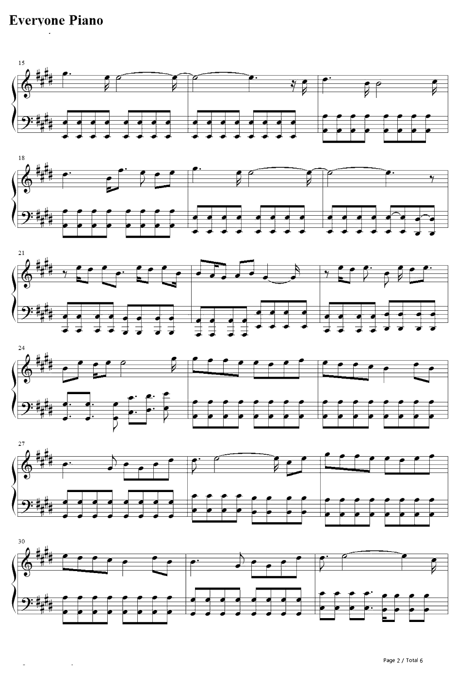 Drawing days钢琴谱-SPLAY-家庭教师ヒットマンREBORN!OP12