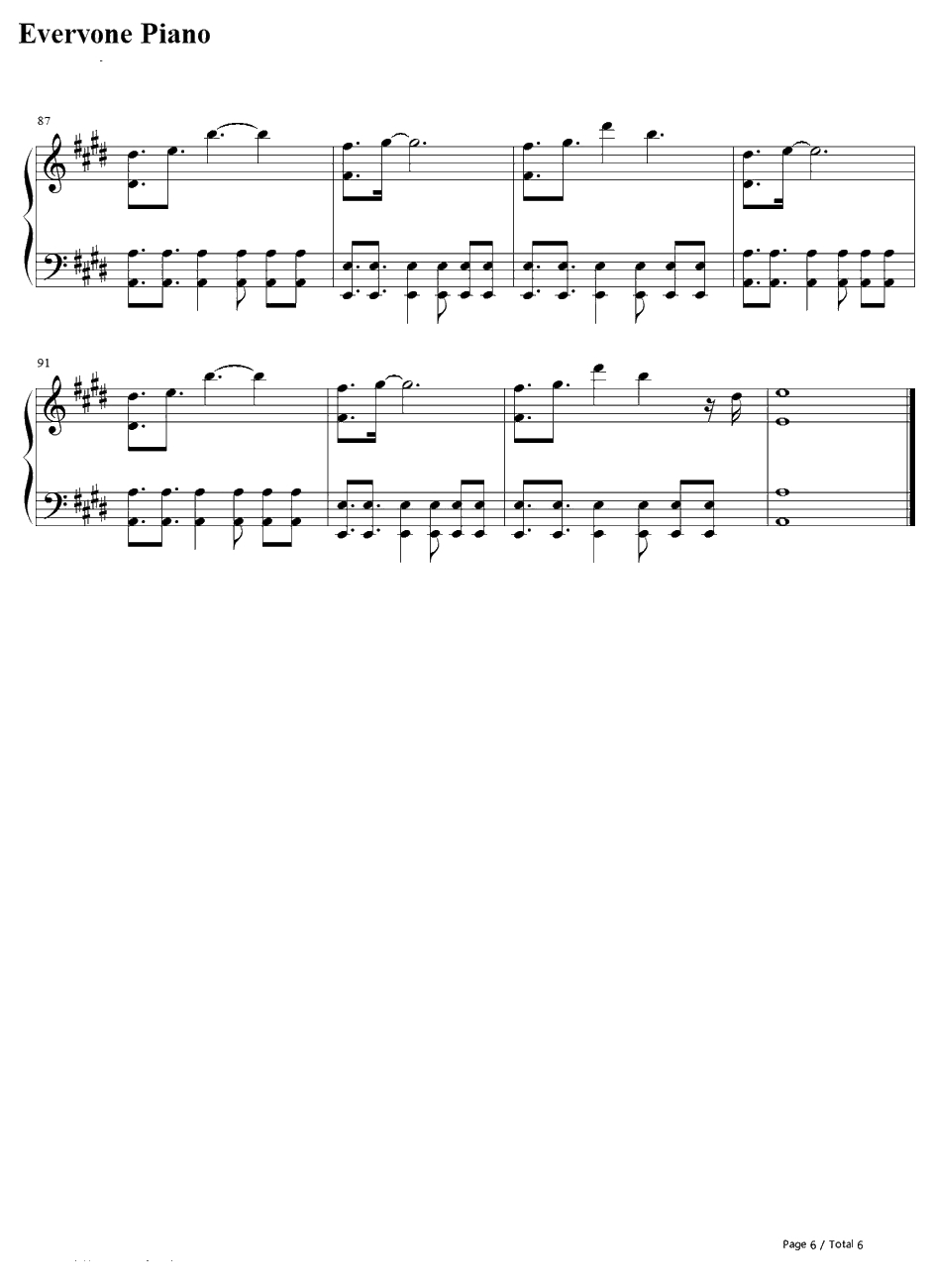 Drawing days钢琴谱-SPLAY-家庭教师ヒットマンREBORN!OP16