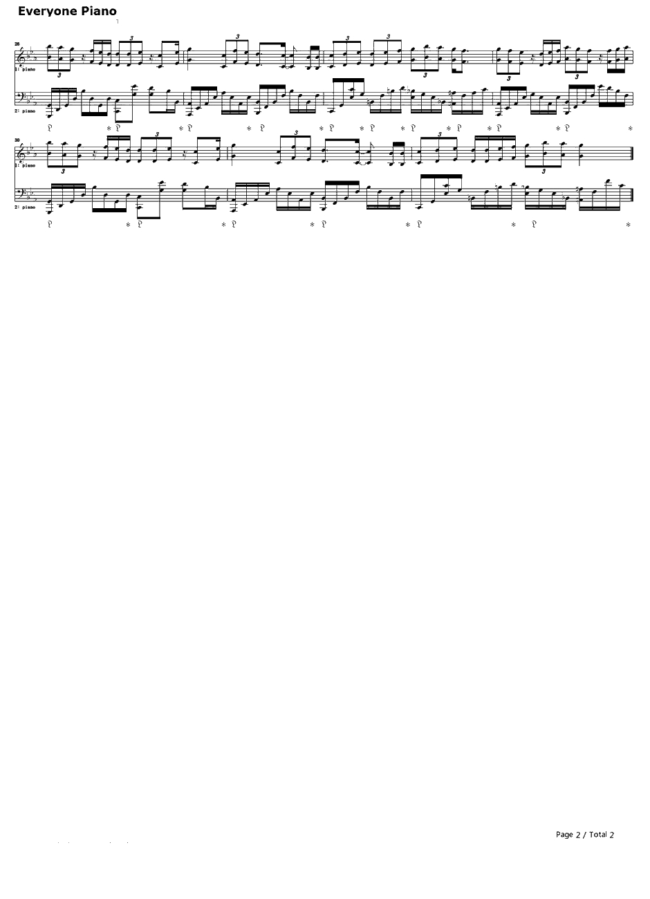 桜钢琴谱-JanneDaArc2