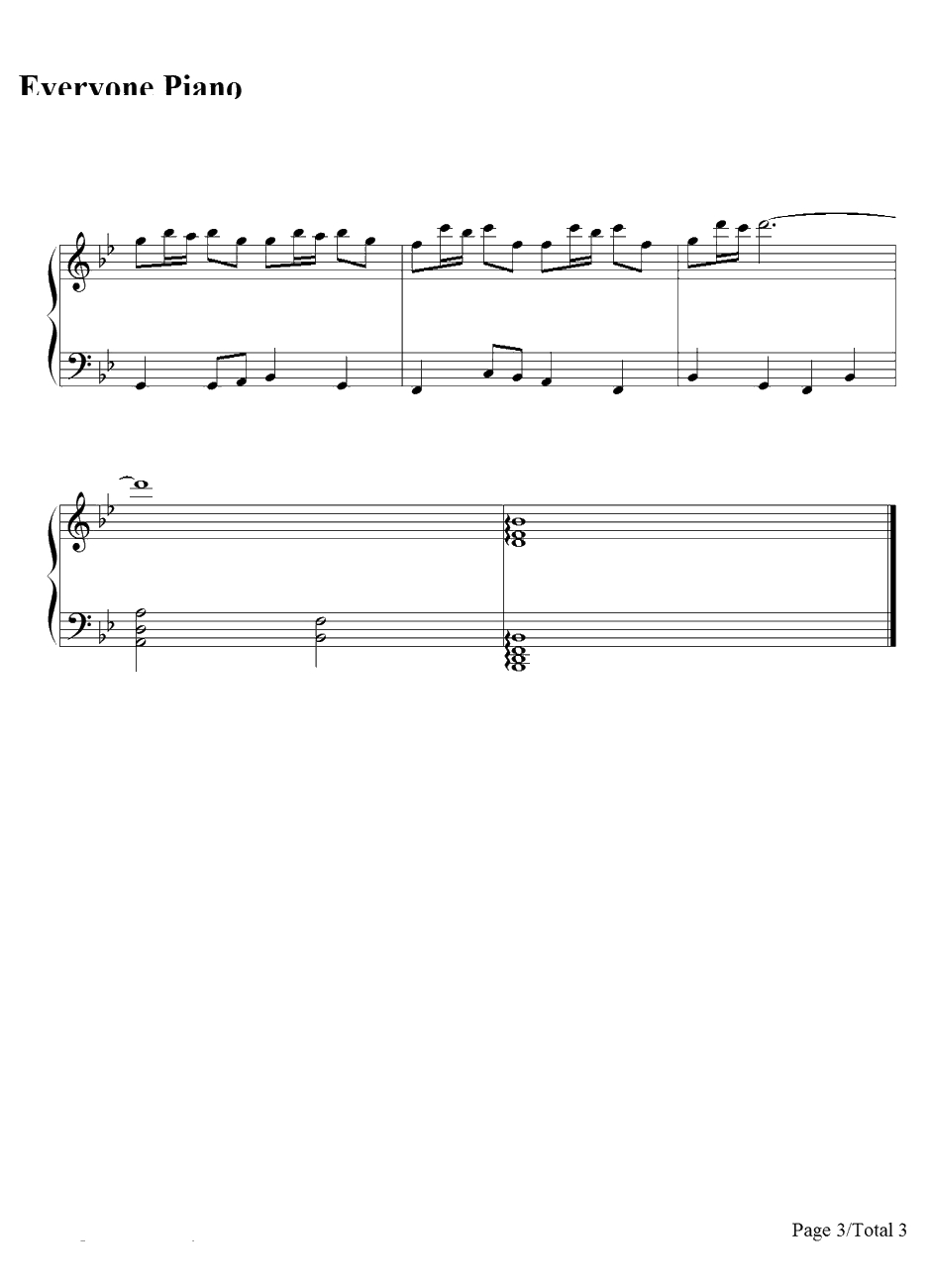 While Your Lips Are Still Red钢琴谱-Nightwish-Lieksa主题曲3