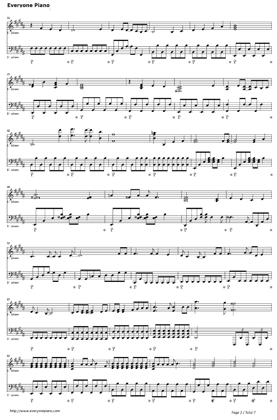 さよならメモリーズ钢琴谱-Supercell2