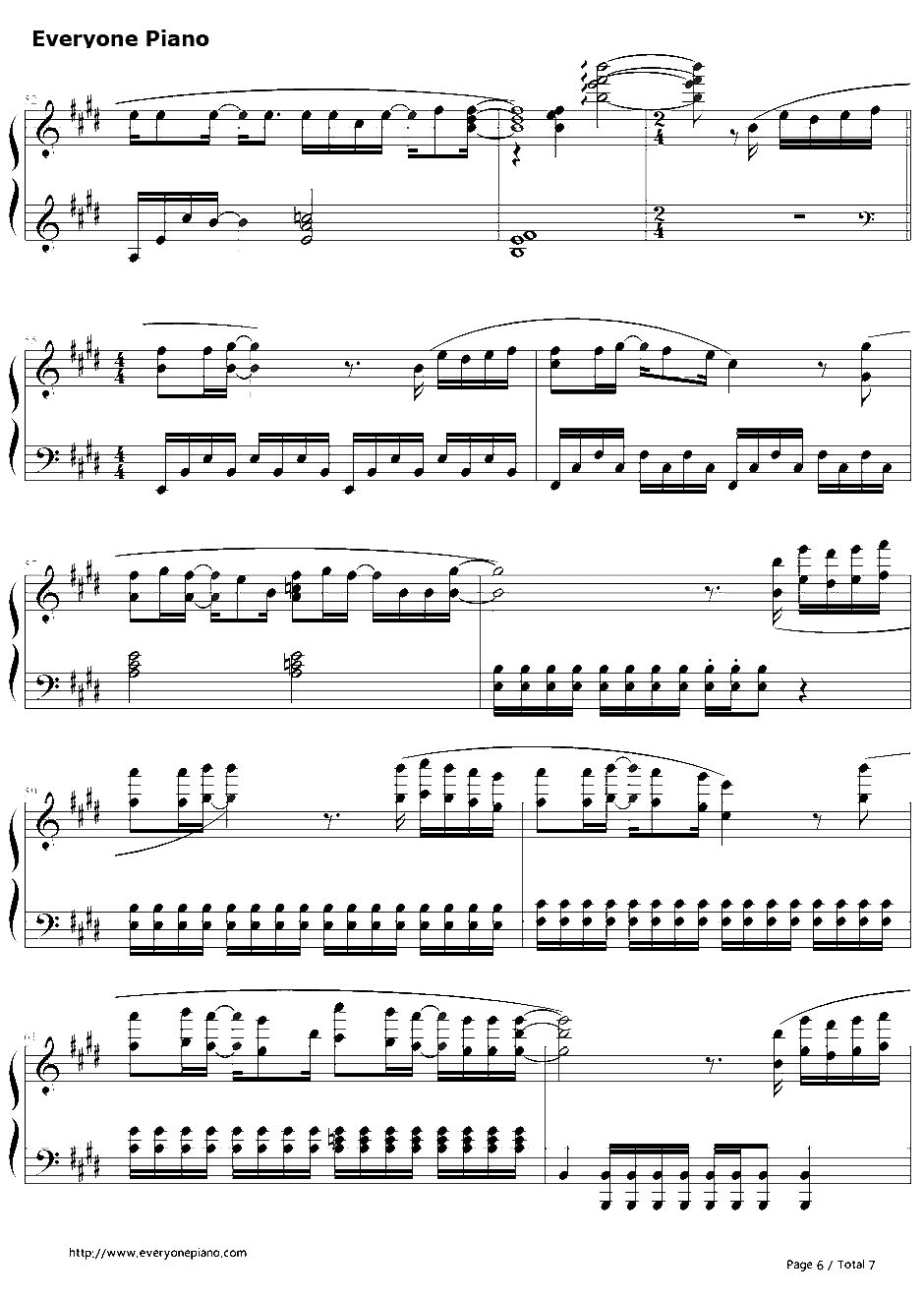 话说钢琴谱-李弘基（FT-Island）-继承者们OST16