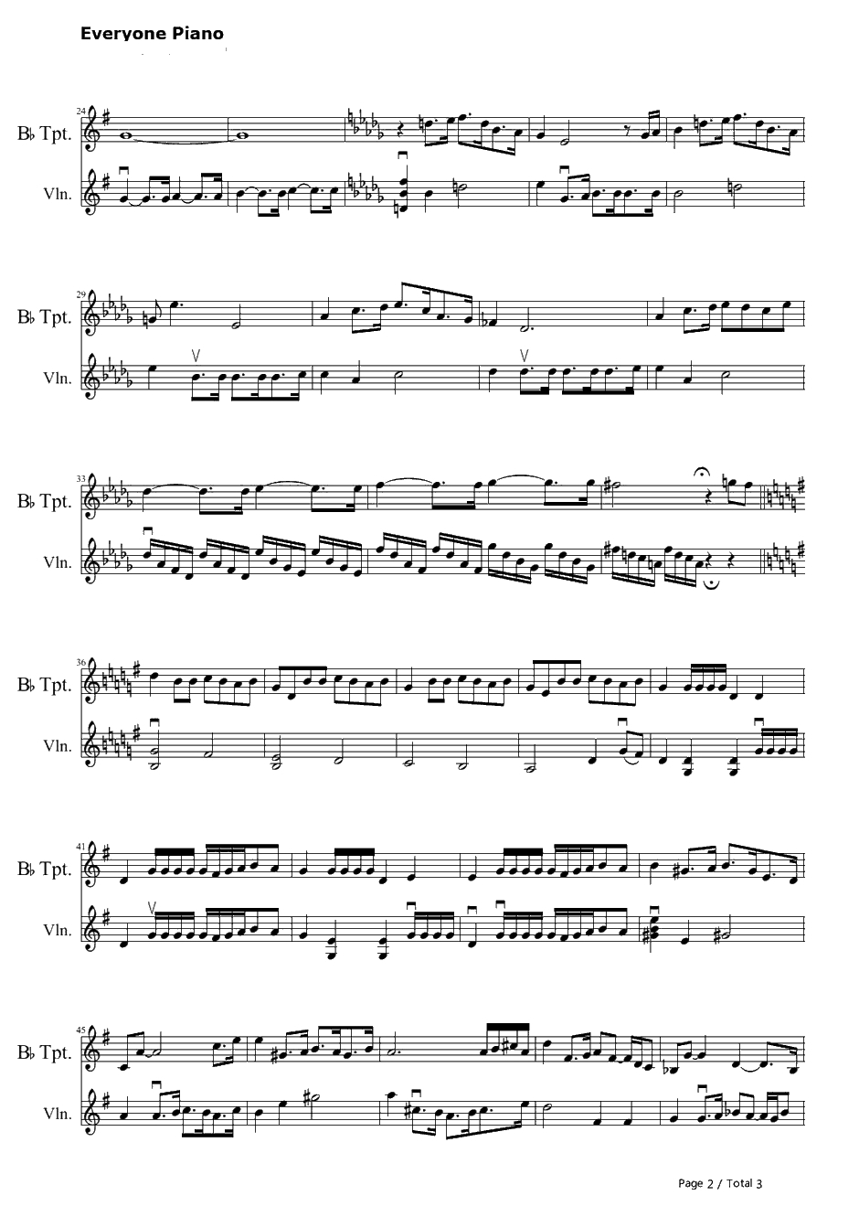 One Day More钢琴谱-LesMisérablesCast-悲惨世界OST2