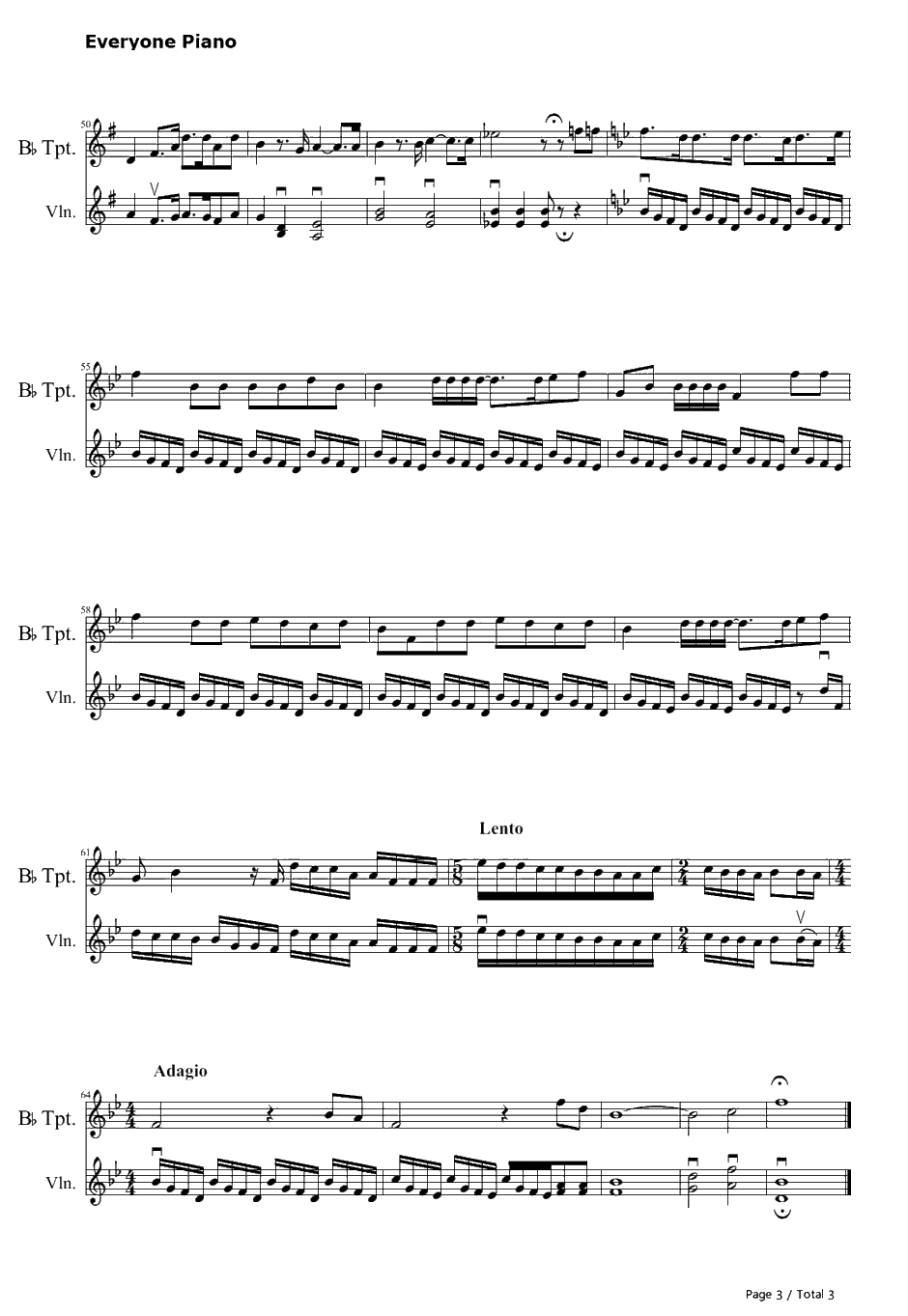 One Day More钢琴谱-LesMisérablesCast-悲惨世界OST3