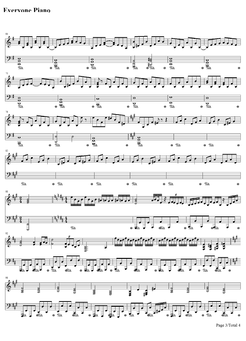 Ark钢琴谱-SoundHorizon3