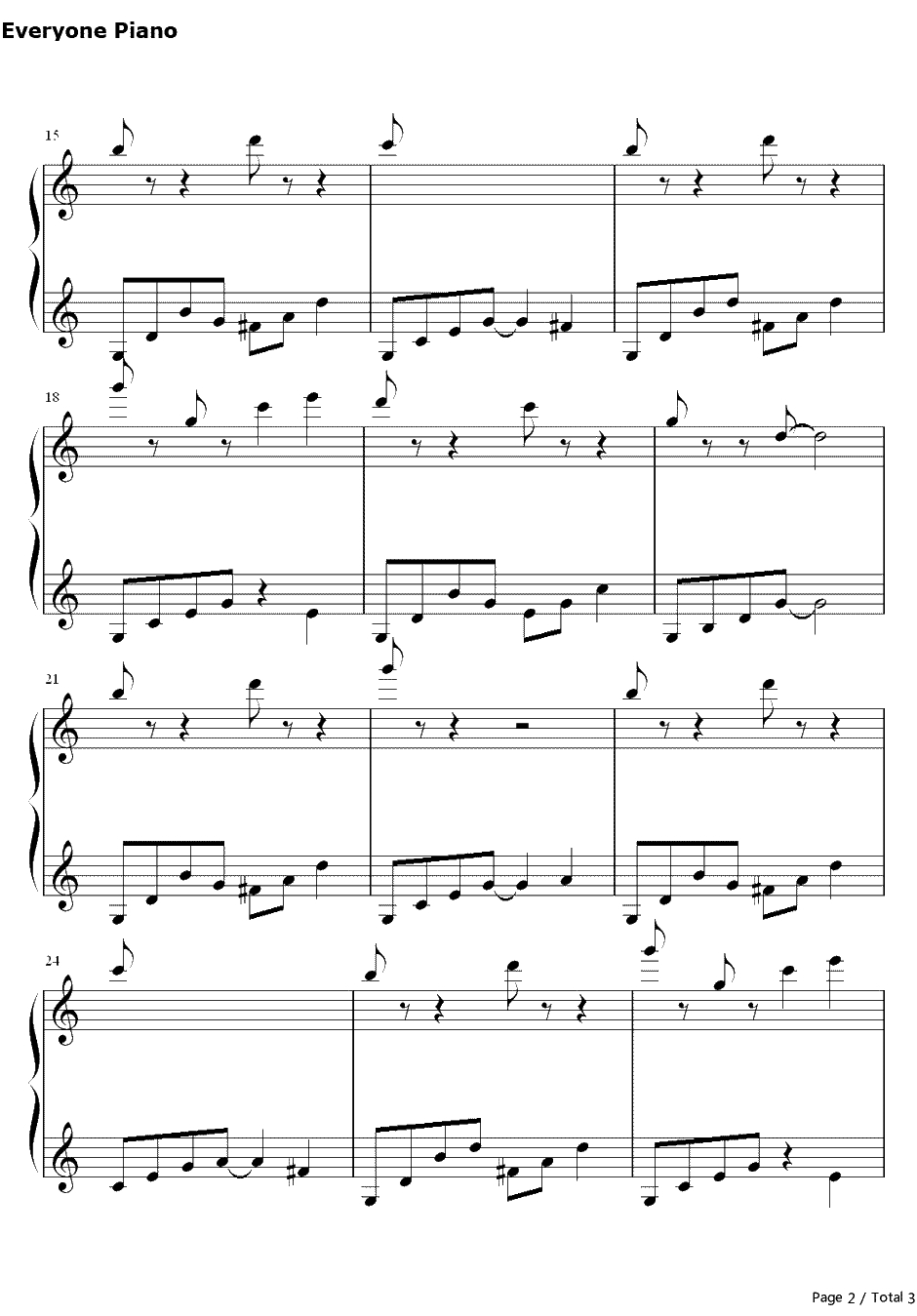 嘿咻狂想曲钢琴谱-艾索-罗小黑战记片尾曲2