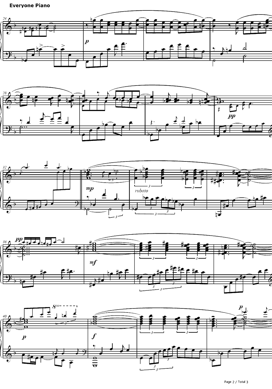 The Girl from Ipanema钢琴谱-AntonioCarlosJobim2