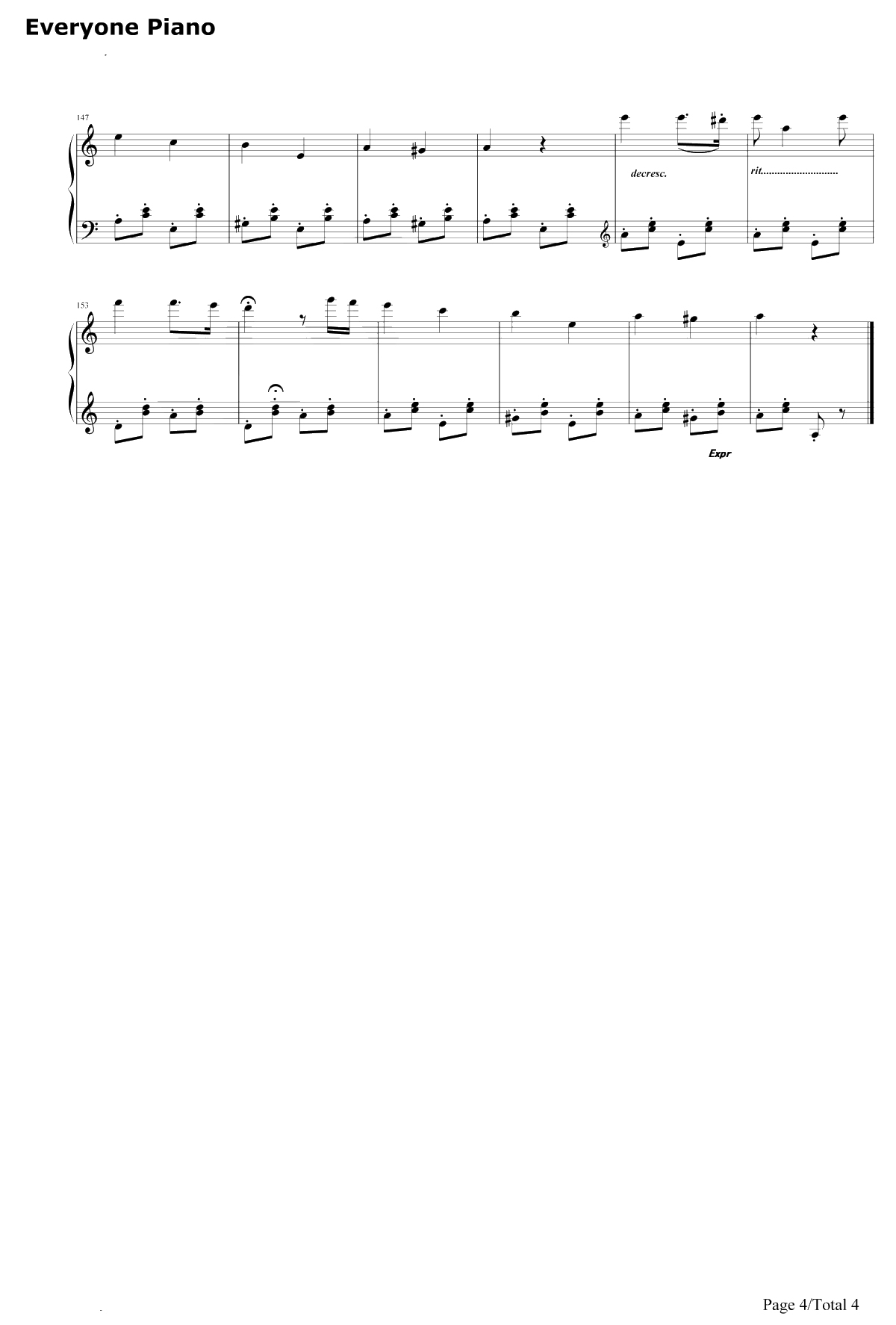 苏维埃进行曲钢琴谱-JamesHannigan-红色警戒3主题曲4