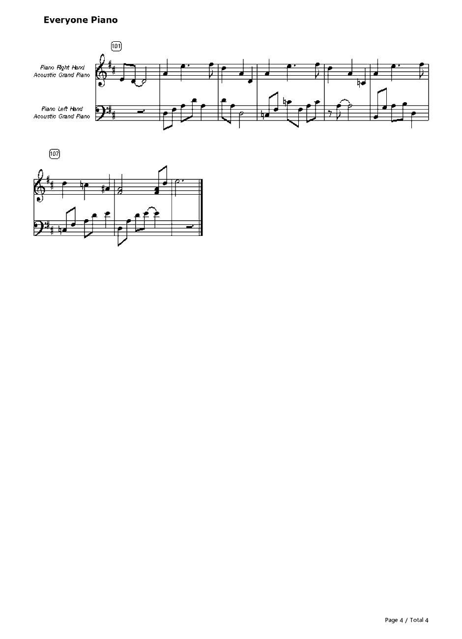 Open Arms钢琴谱-Journey4