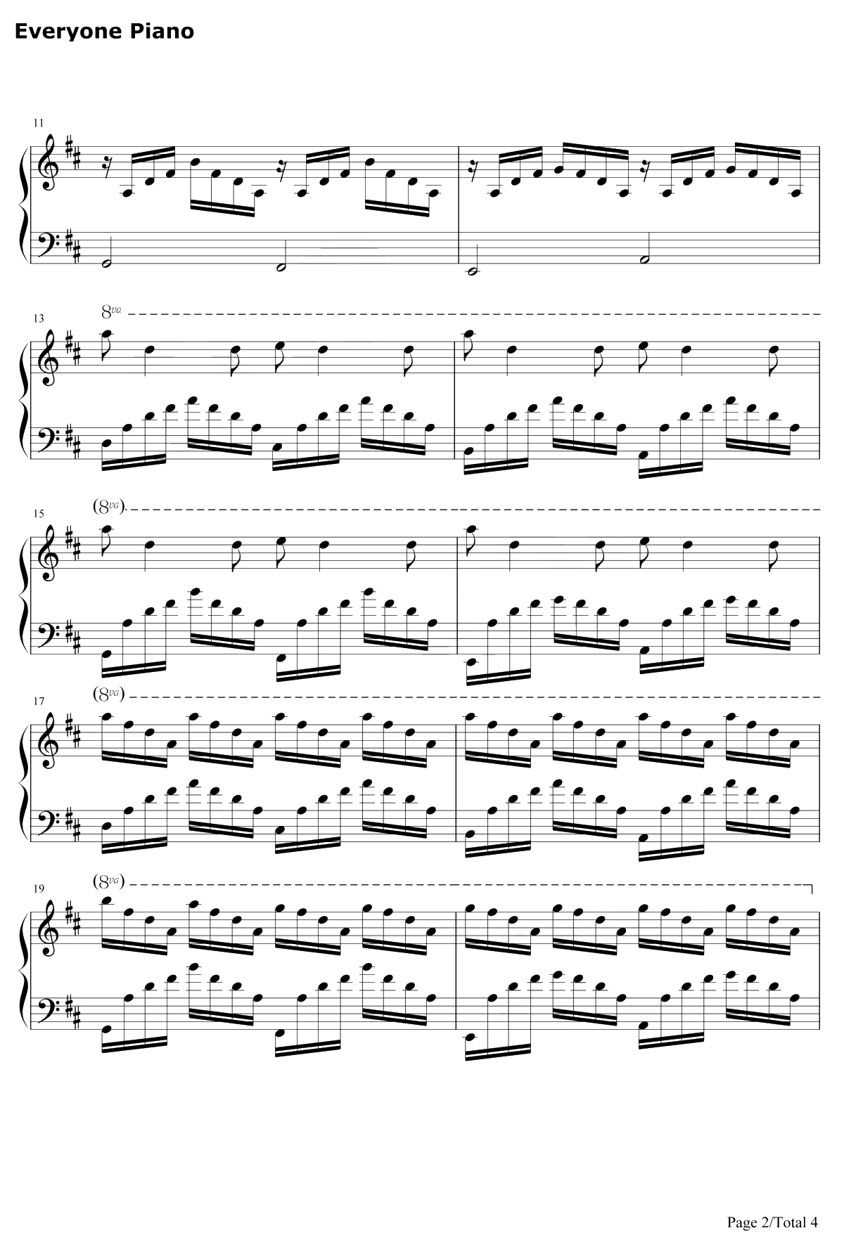 地铁等待钢琴谱-宋孟君2