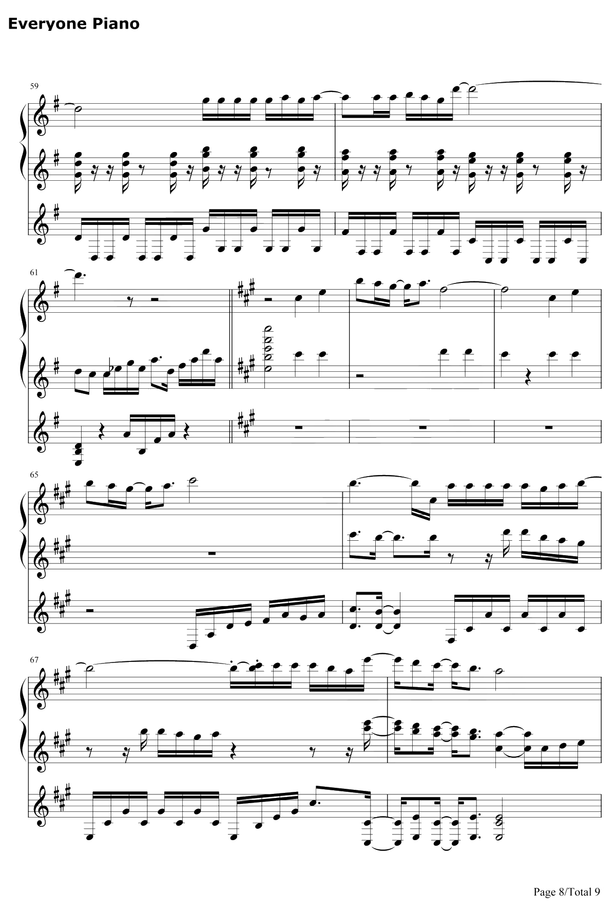 我在未来等你 钢琴谱-好妹妹乐队8