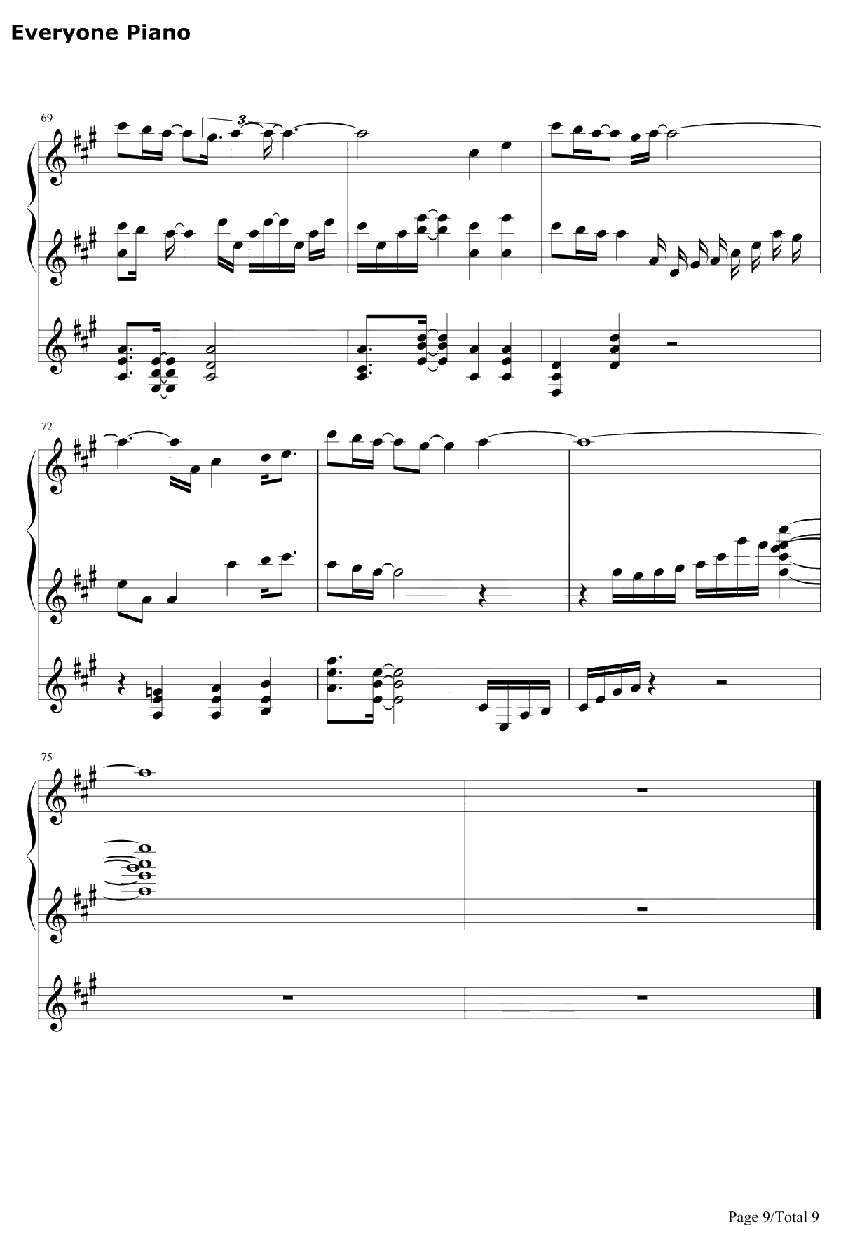 我在未来等你 钢琴谱-好妹妹乐队9