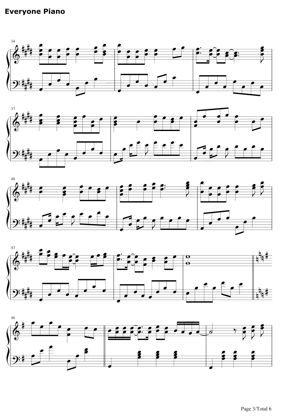 レクイエム钢琴谱-柊奈绪-黄昏乙女×失忆幽灵OST3