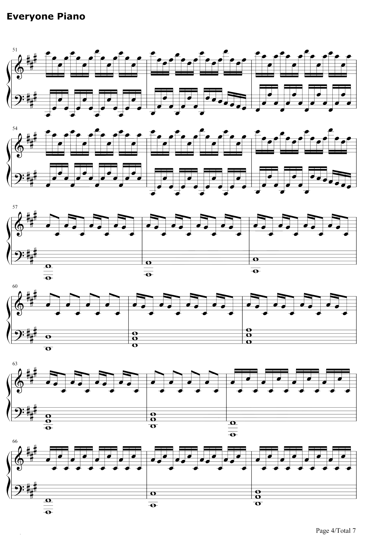 Experience钢琴谱-Ludovico Einaudi4