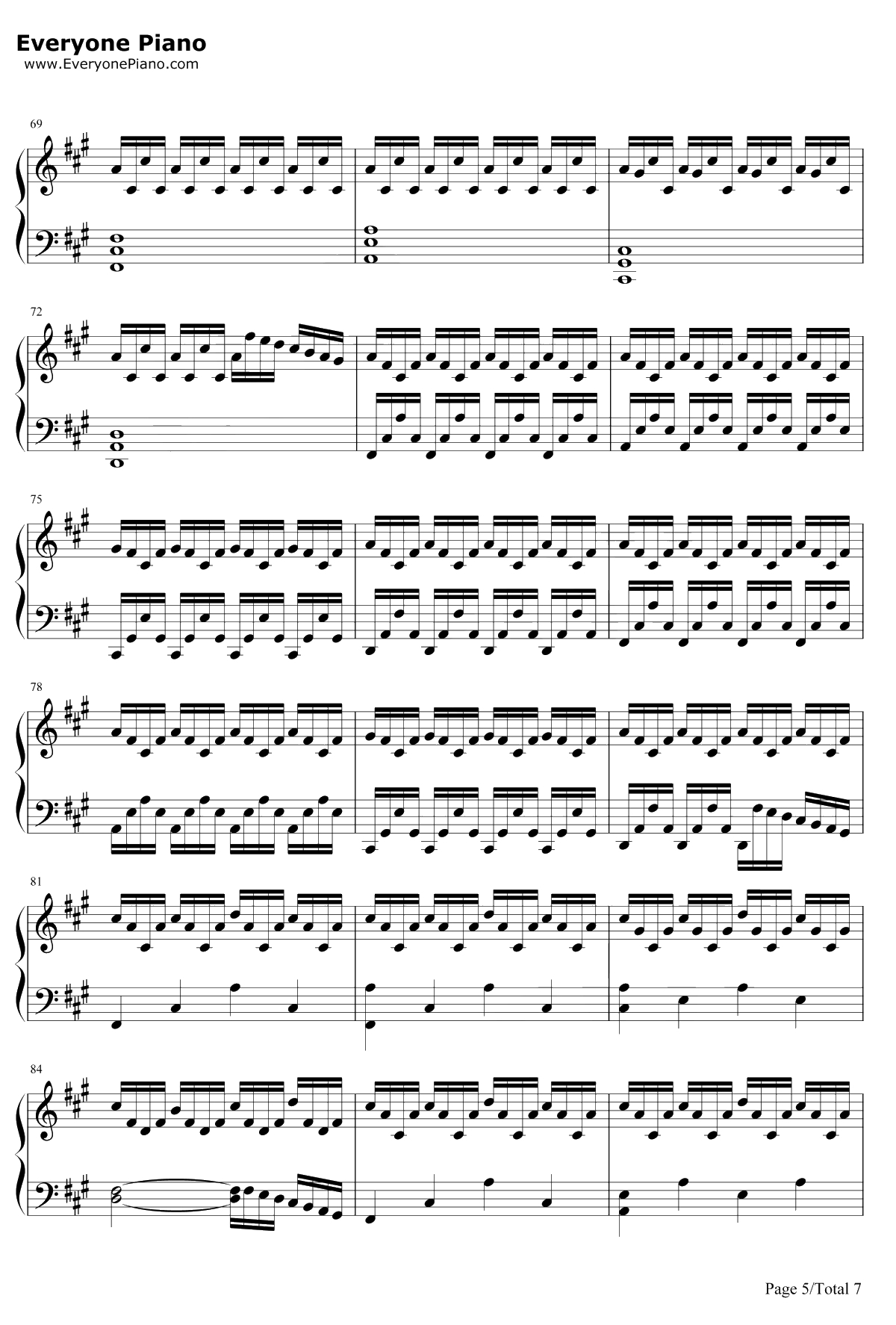 Experience钢琴谱-Ludovico Einaudi5