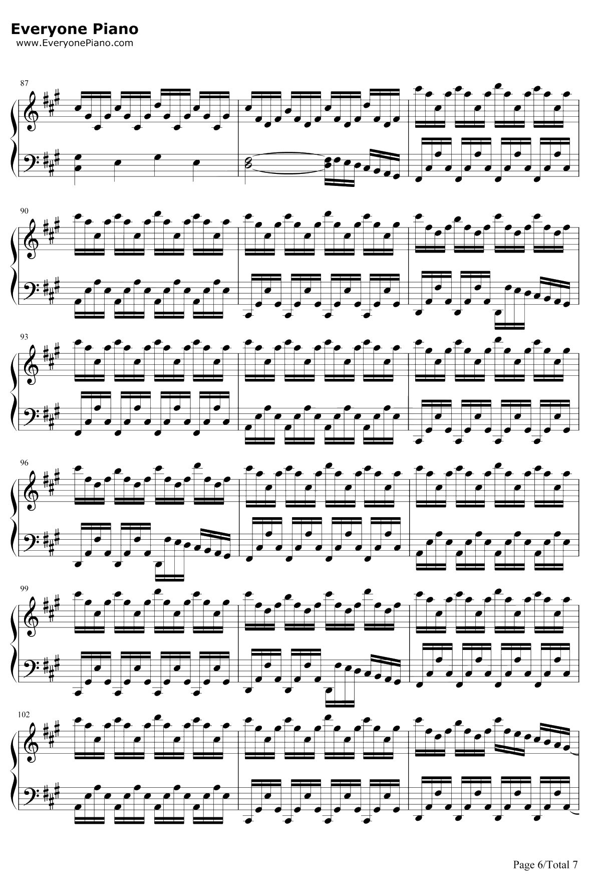 Experience钢琴谱-Ludovico Einaudi6