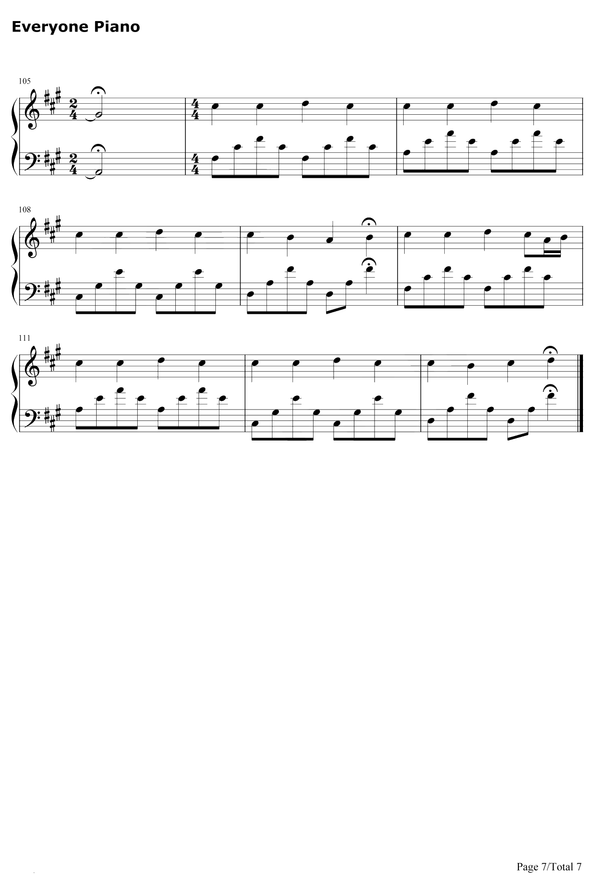 Experience钢琴谱-Ludovico Einaudi7