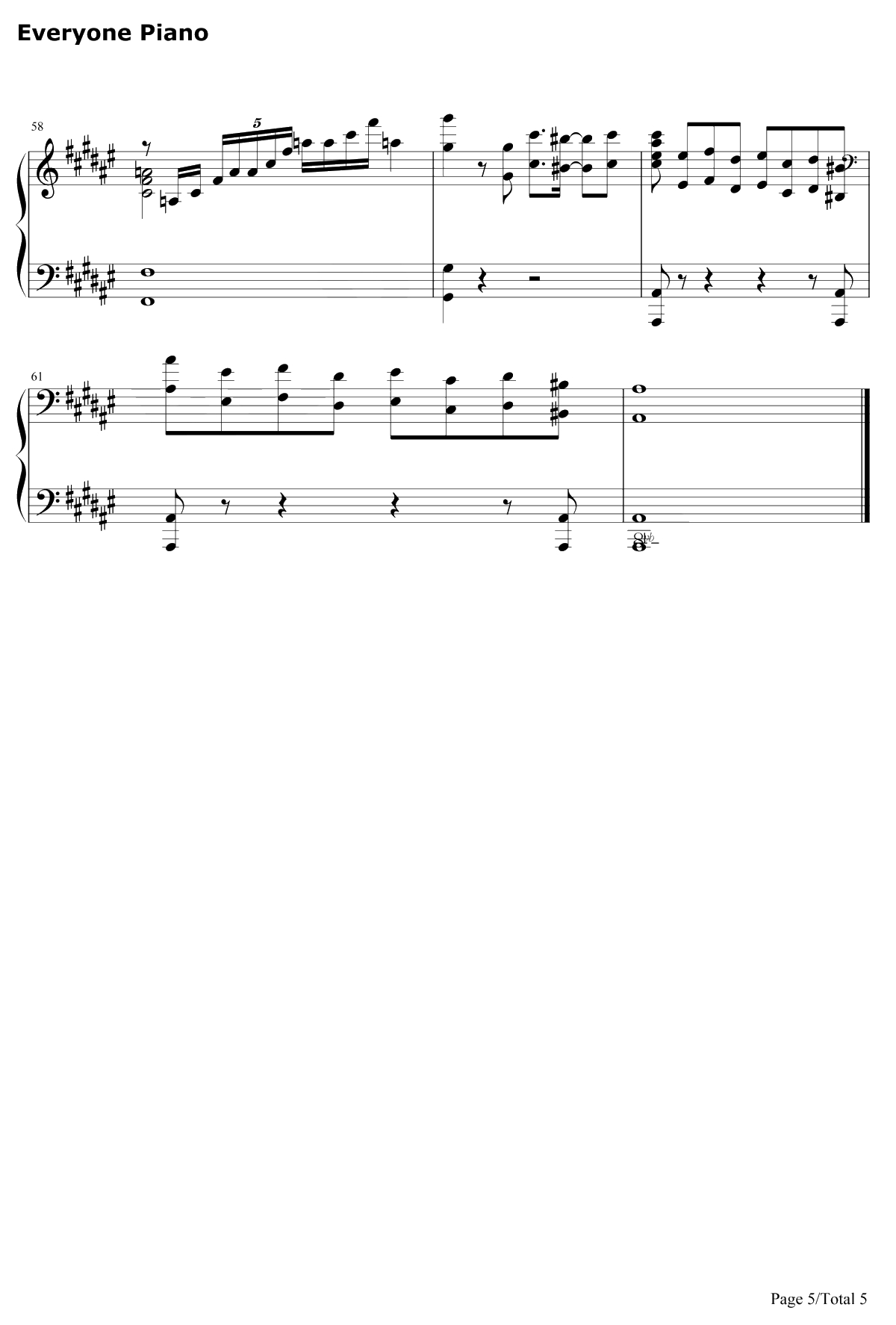 星のダイアローグ钢琴谱-Starlight九九组5