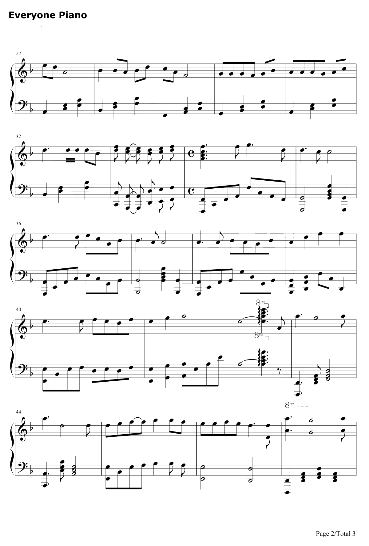 暁の鎮魂歌钢琴谱-Linked Horizon-进击的巨人第三季ED2