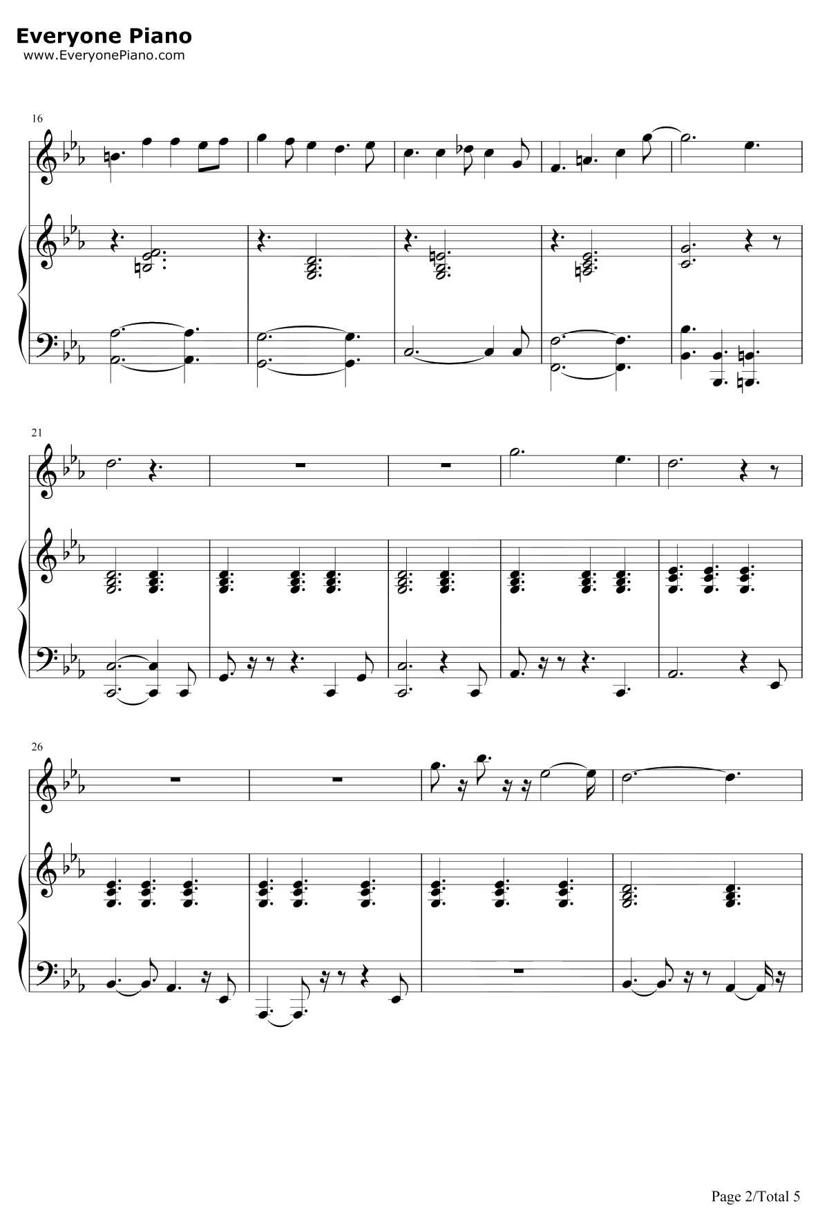 Love Like You钢琴谱-Rebecca Sugar-史帝芬宇宙ED2