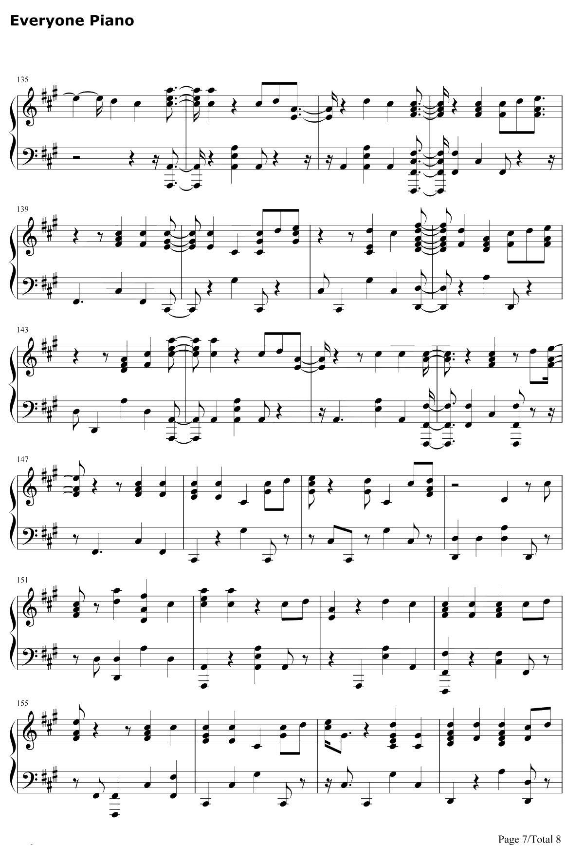 I'm Still Here钢琴谱-Sia7