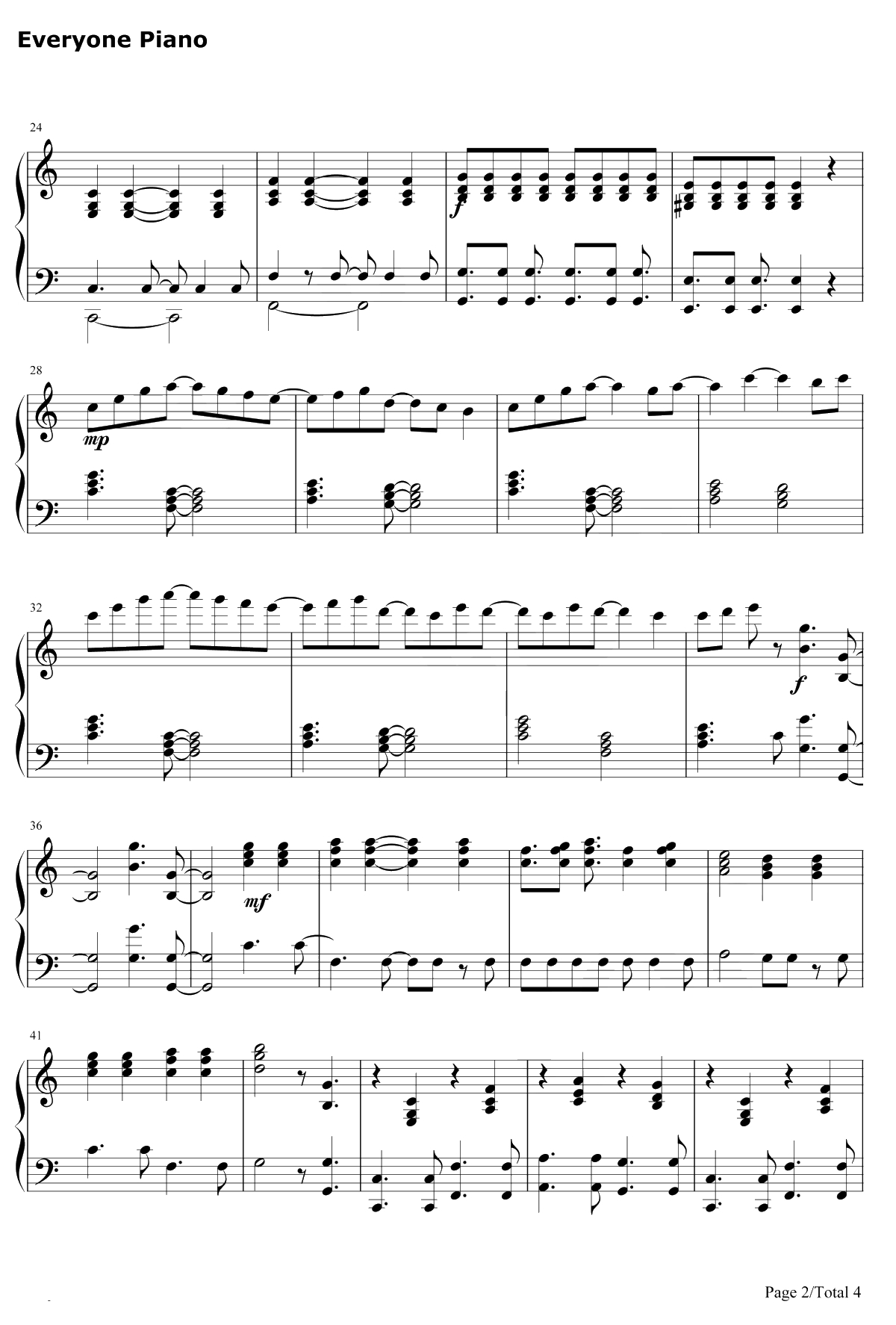 Sad钢琴谱-Bo Burnham2