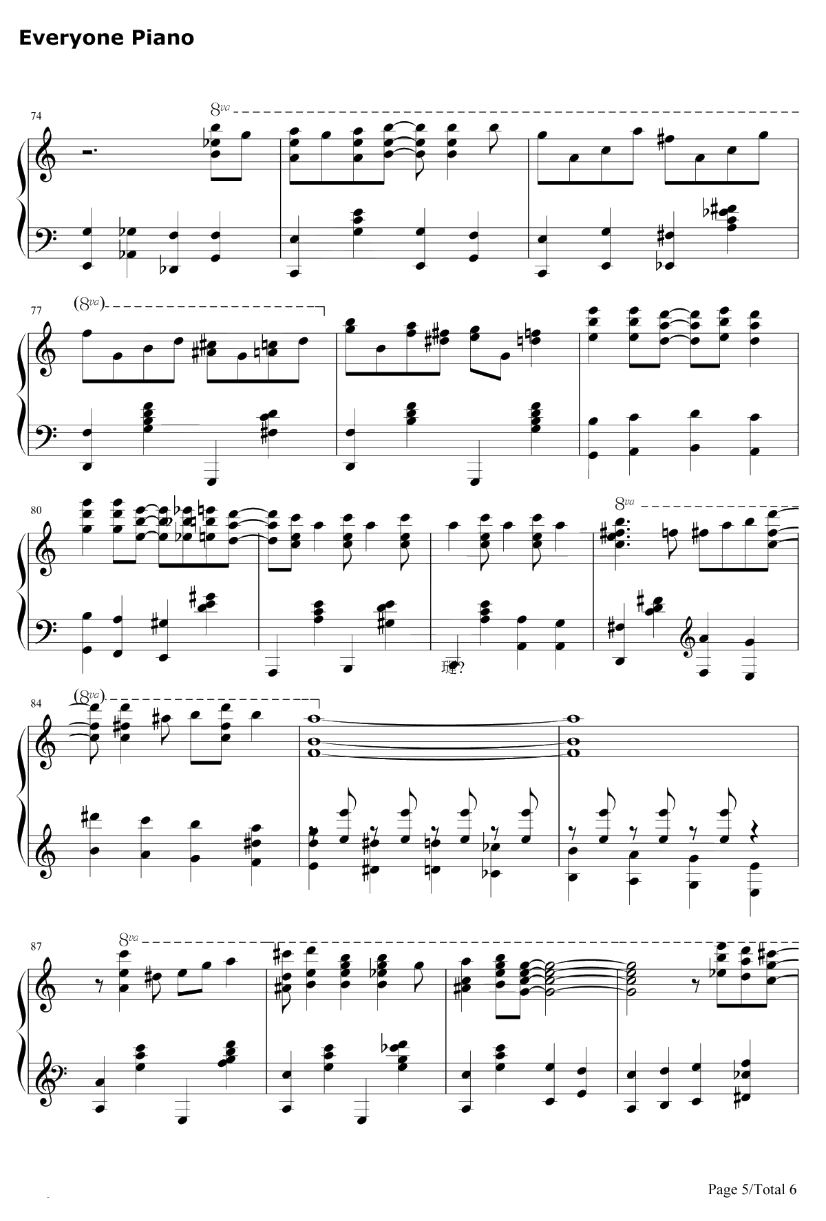 Chinatown My Chinatown钢琴谱-Jean Schwartz5