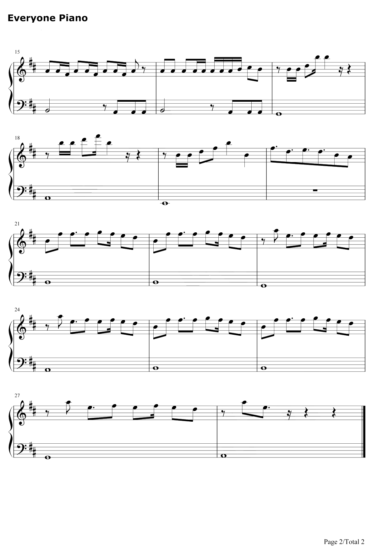 Oh钢琴谱-少女时代2