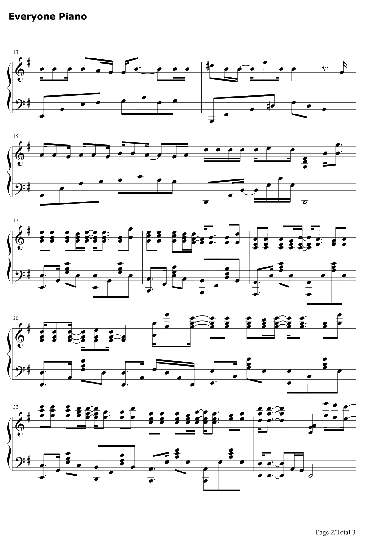 冷酷到底钢琴谱-羽泉2