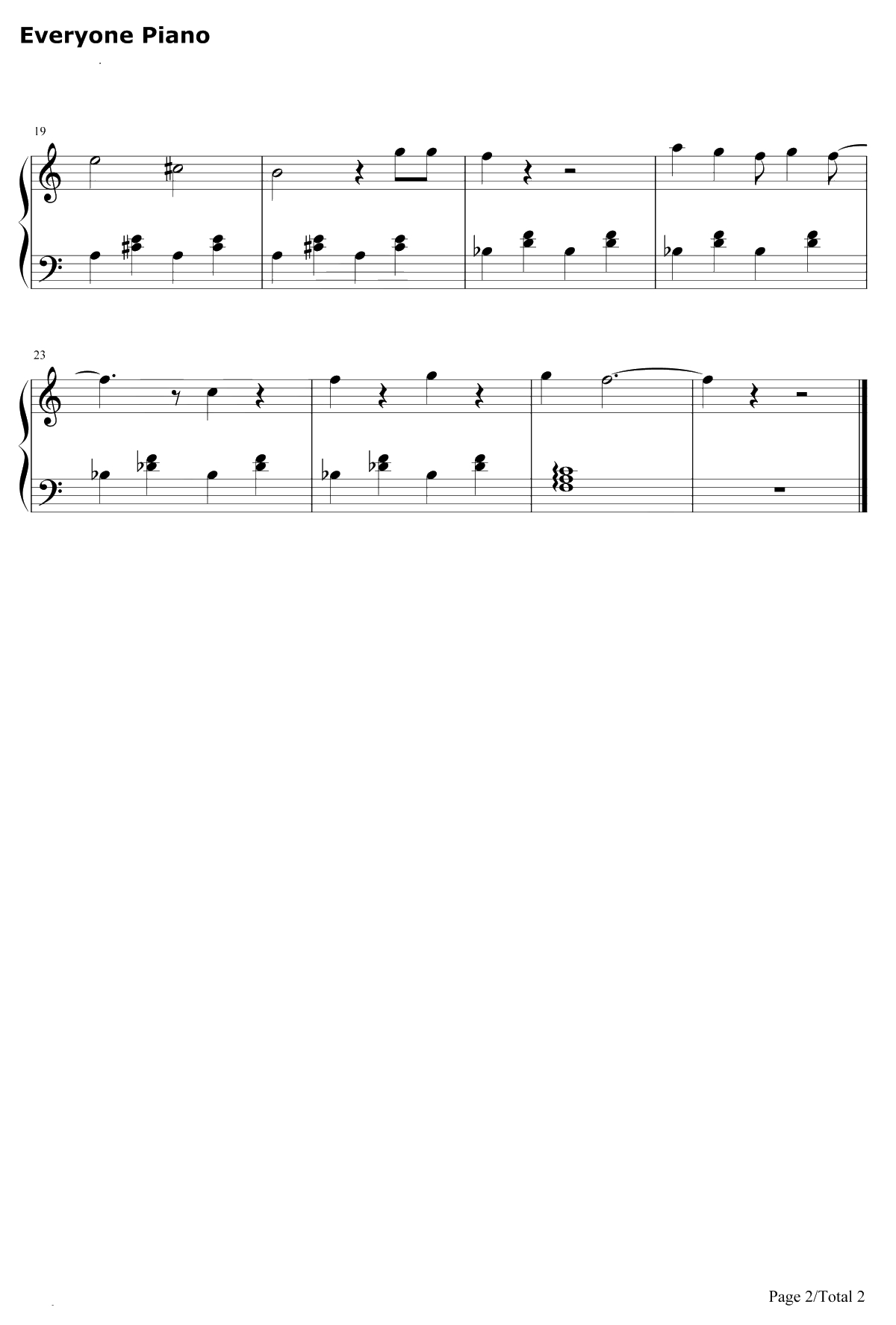 We Are The Crystal Gems钢琴谱-Zach Callison / Estelle / Michaela Dietz/Deedee Magno Hall2