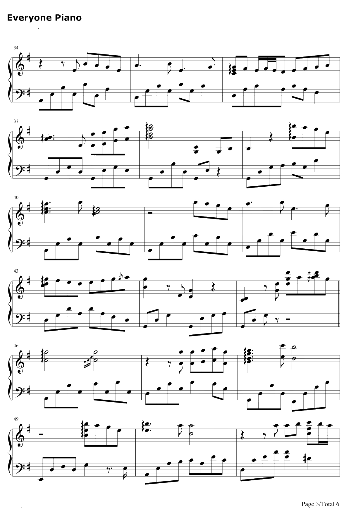 Vincent钢琴谱-Don McLean3