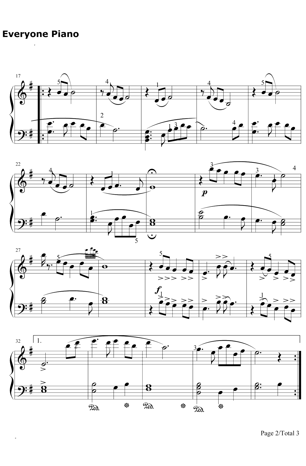 铁血丹心简单版钢琴谱-甄妮-《射雕英雄传》主题曲2