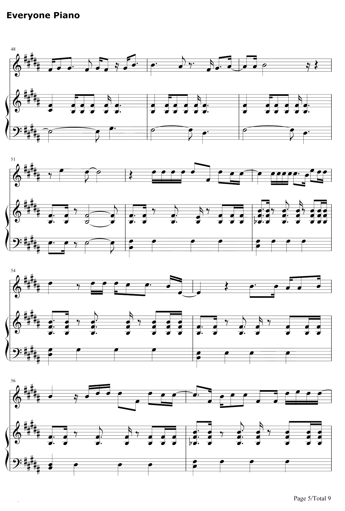 You Will Be Found钢琴谱-Benj Pasek-亲爱的埃文汉森OST5