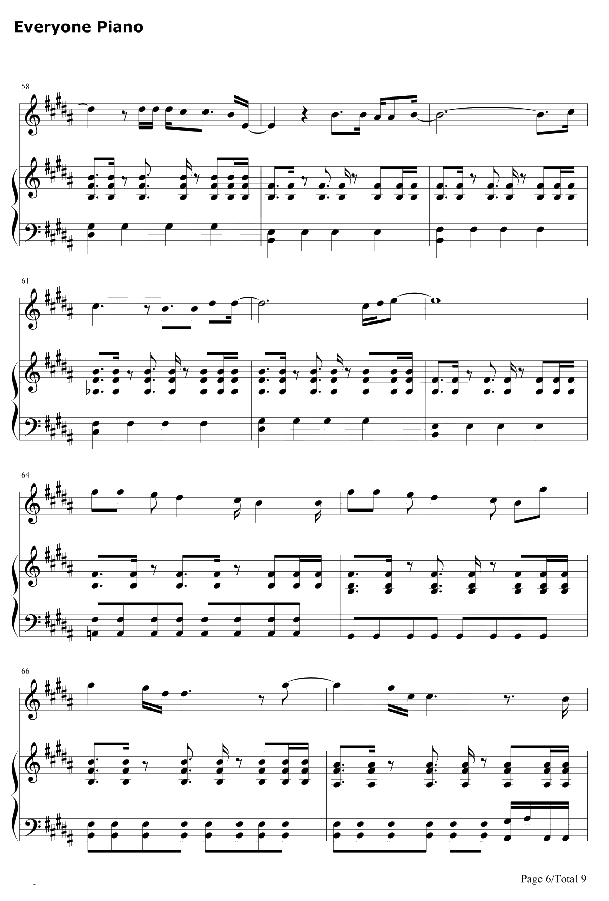 You Will Be Found钢琴谱-Benj Pasek-亲爱的埃文汉森OST6