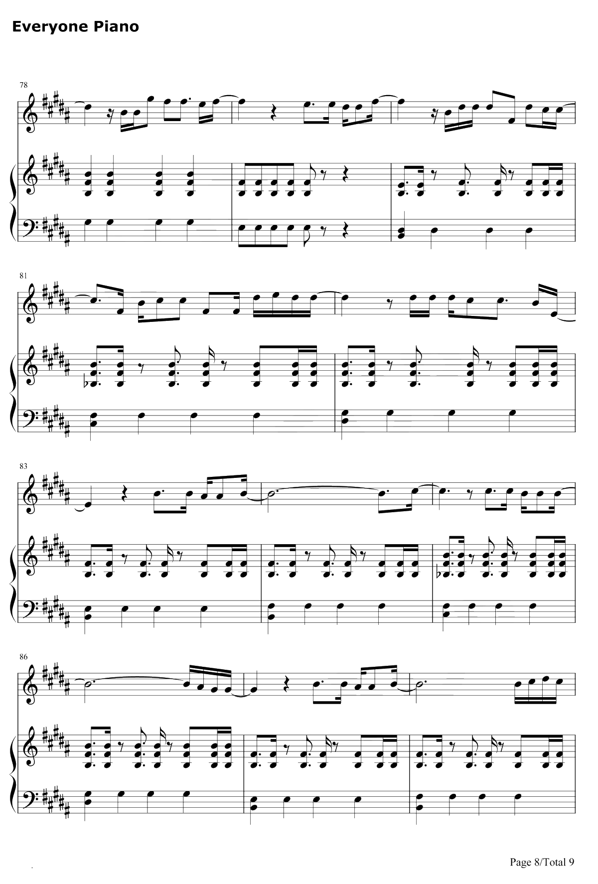 You Will Be Found钢琴谱-Benj Pasek-亲爱的埃文汉森OST8