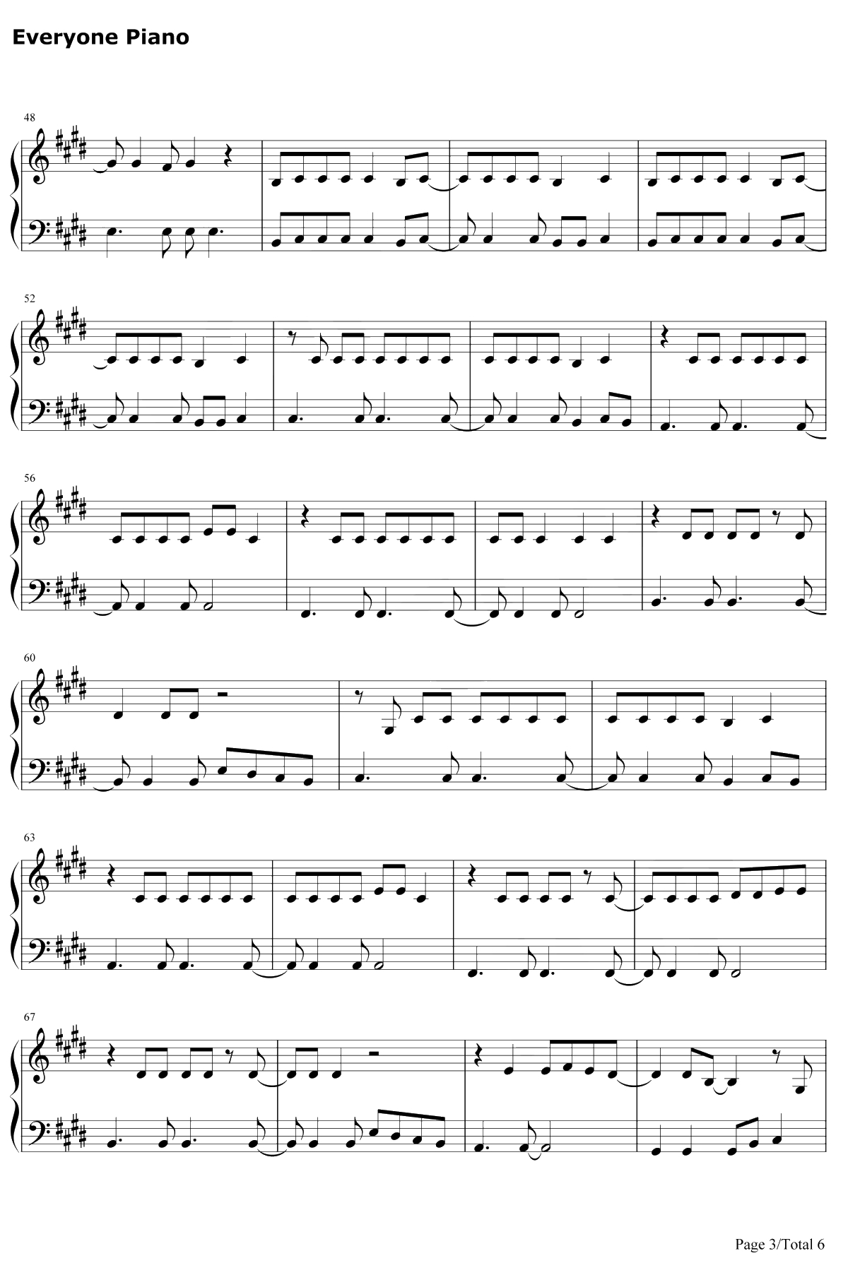 ガラスを割れ钢琴谱-欅坂463