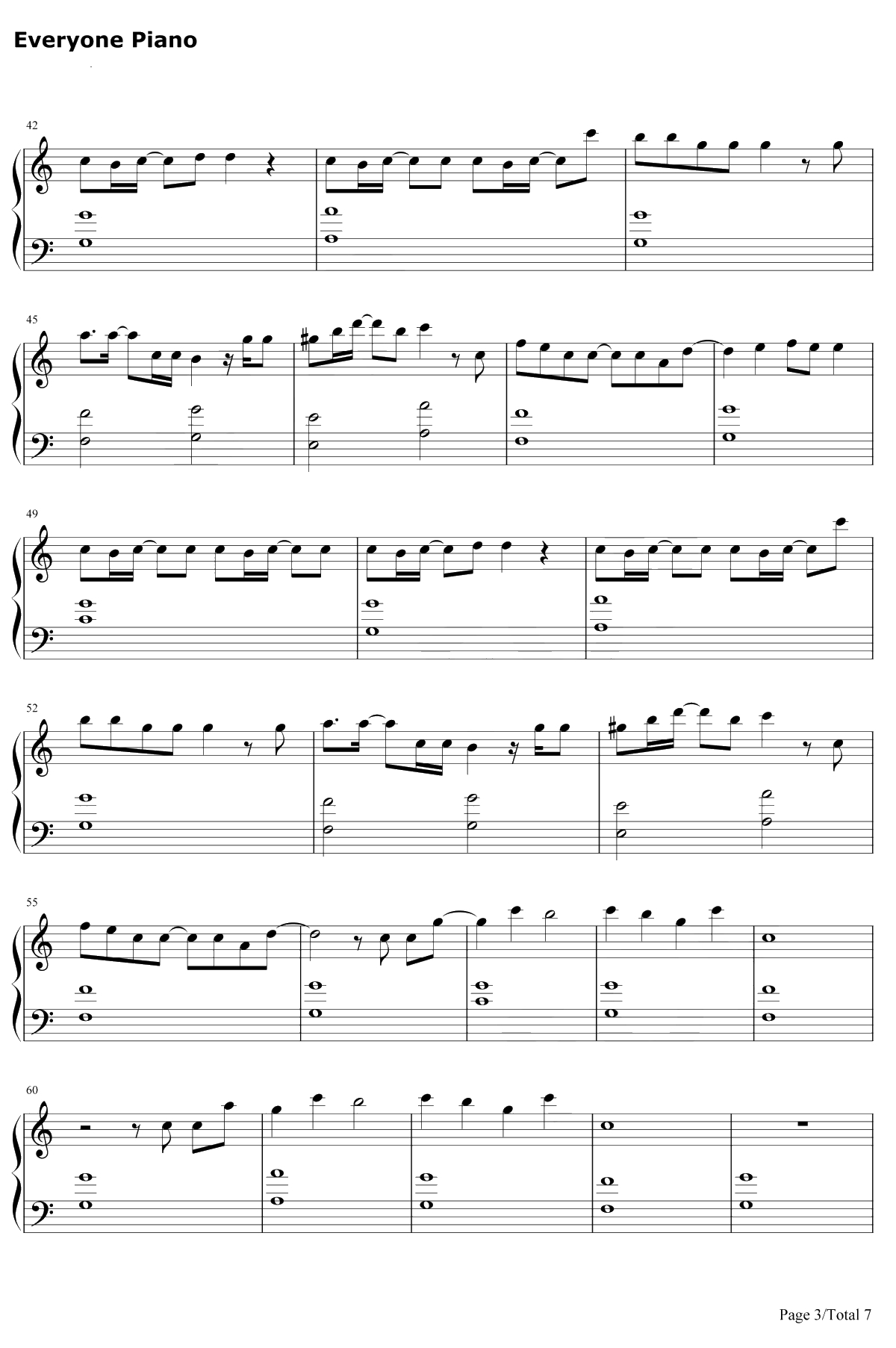 シンクロニシティ钢琴谱-乃木坂463