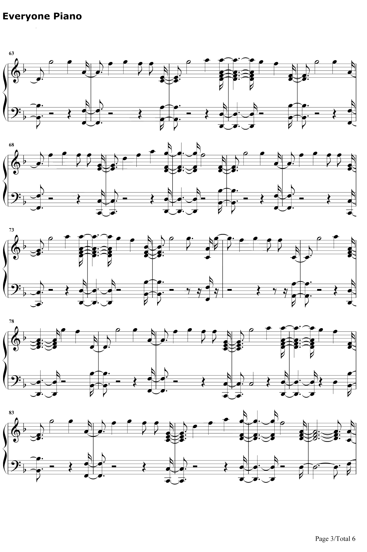 Stargazing钢琴谱-Kygo3