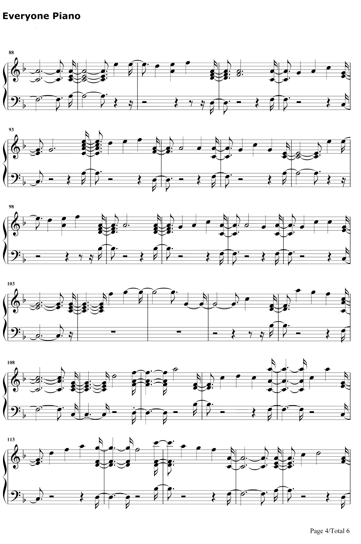 Stargazing钢琴谱-Kygo4