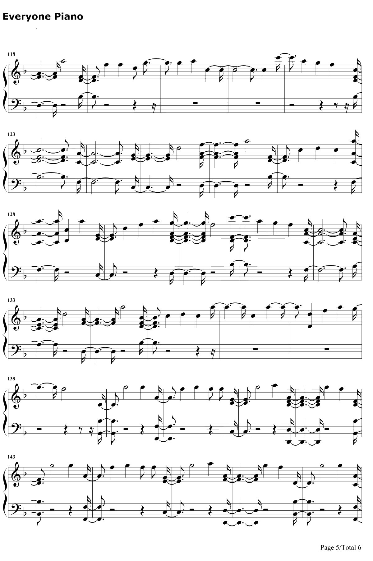 Stargazing钢琴谱-Kygo5