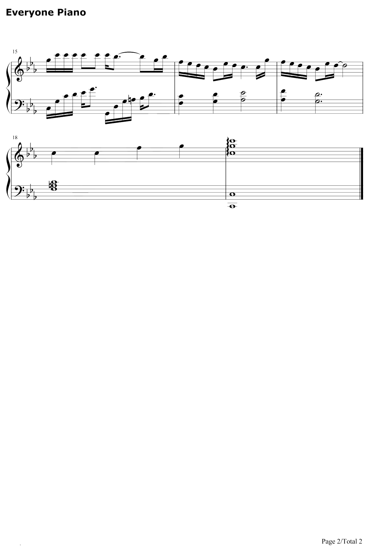 凉生我们可不可以不忧伤钢琴谱-凉生2